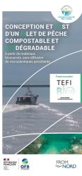 Dépliant "conception et test d’un filet de pêche compostable et biodégradable"