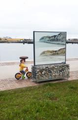 Exposition "observatoire photographique des paysages - la terre vue de la mer" à Boulogne sur Mer, été 2021
